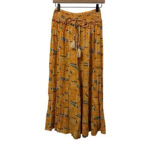 True Destinations Resort Vacation Wear Flare Pants OR Beach Coverup Size MEDIUM